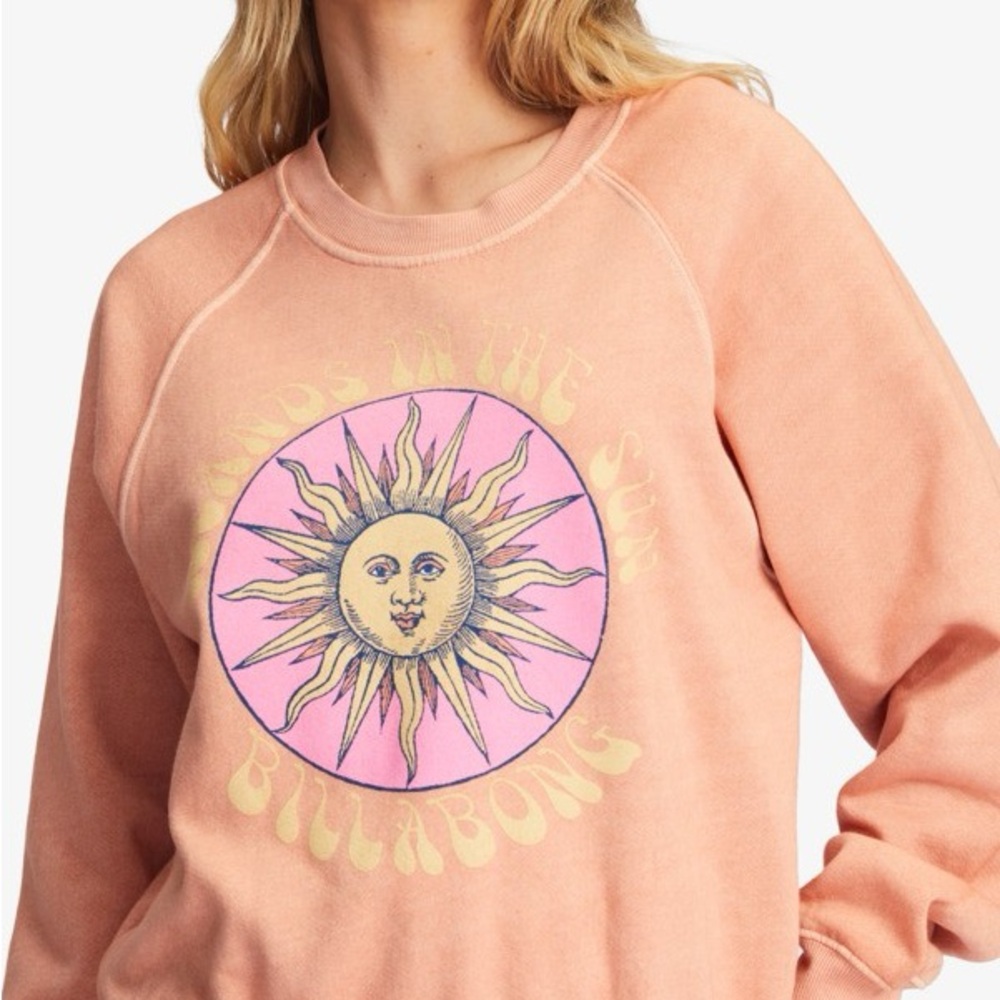Billabong Coral Sunburst Sweatshirt